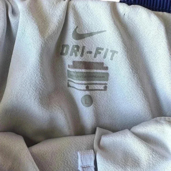 NIKE GIRLS DRI-FIT ACTIVE RUNNING SHORTS• SIZE GIRLS LARGE •BLUE/PINK/WHITE - Picture 7 of 7